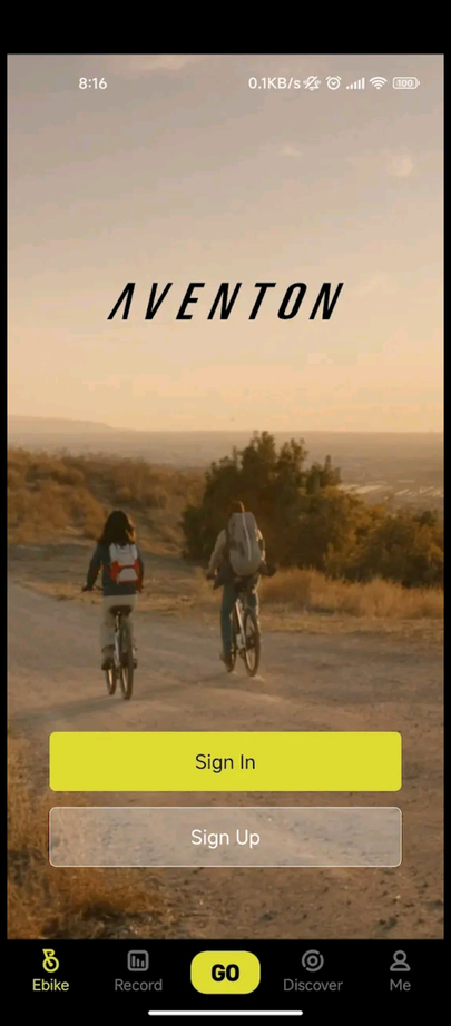 Aventon Ebike Mobile App